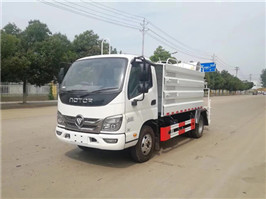 5噸藍牌福田時(shí)代抑塵灑水車(chē)